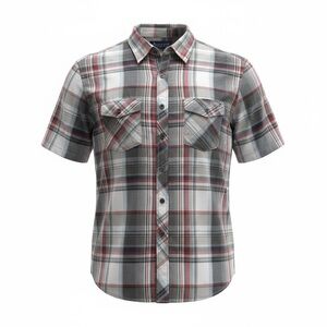 Montage Men's Plaid Shirt XXL